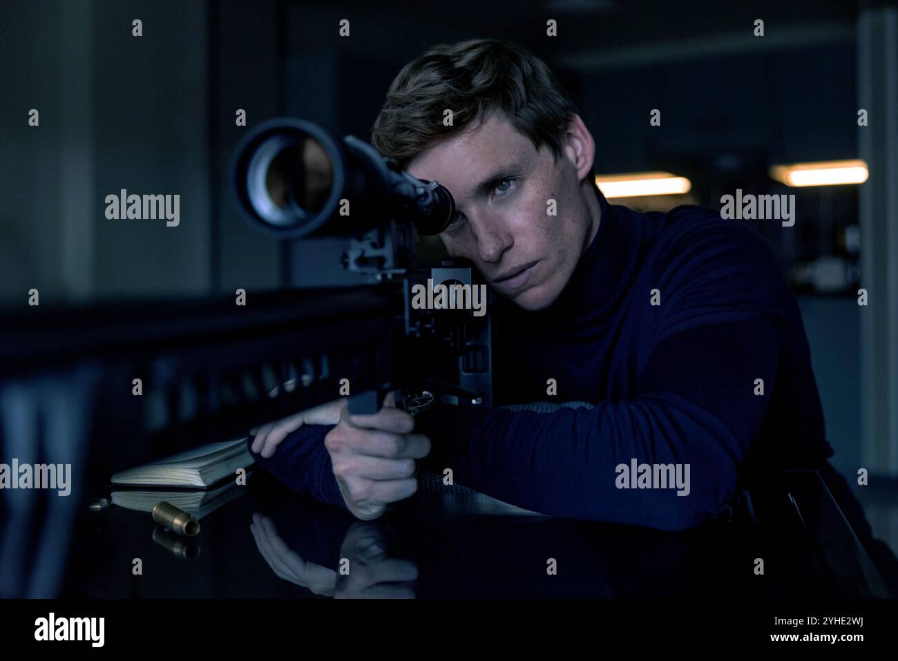 Le jour du Jackal Eddie Redmayne Banque D'Images