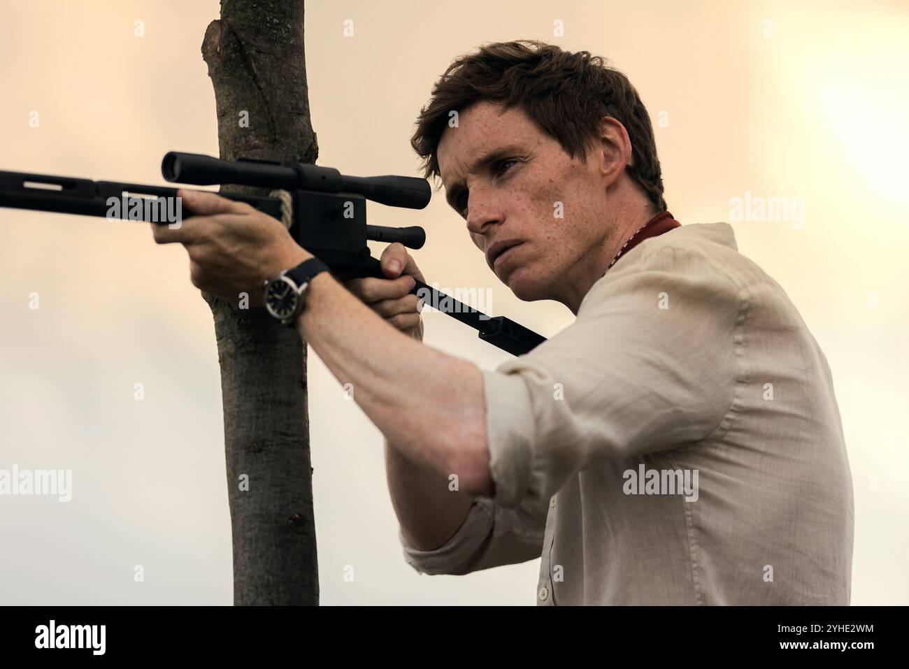 Le jour du Jackal Eddie Redmayne Banque D'Images