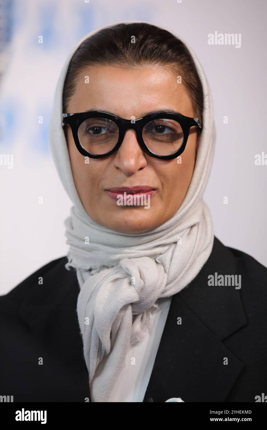 Paris, France le 11 novembre 2024, Forum de la paix de Paris, Noura Al Kaabi, ministre d’État aux Affaires étrangères, Émirats arabes Unis. François Loock/Alamy Live News Banque D'Images