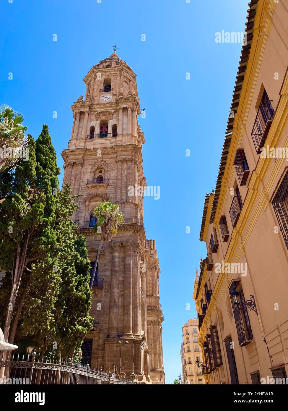 SANTA IGLESIA CATEDRAL BASÍLICA DE LA ENCARNACIÓN Banque D'Images