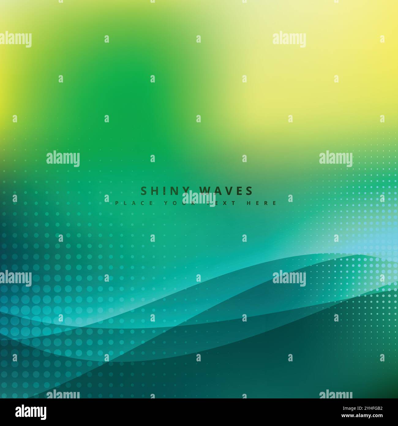 fond ondulé avec demi-teintes Illustration de Vecteur