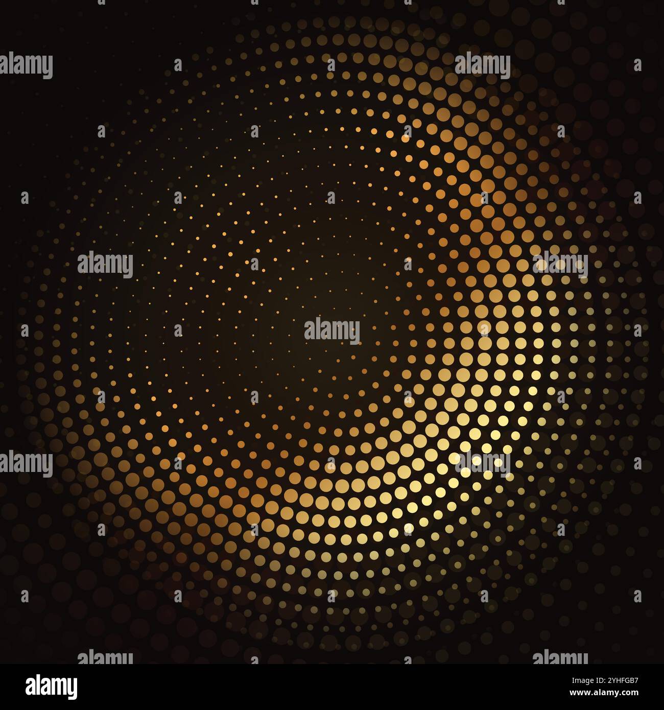 vecteur de demi-teinte de mosiac doré Illustration de Vecteur