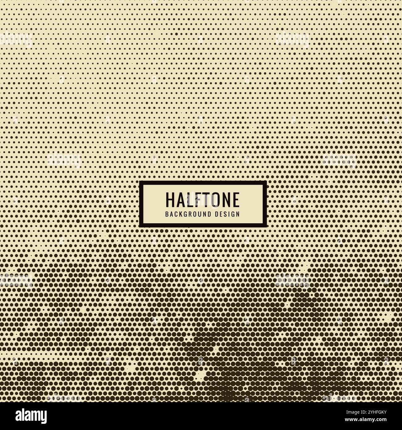 Résumé Contexte En demi-teinte en pointillés Illustration de Vecteur