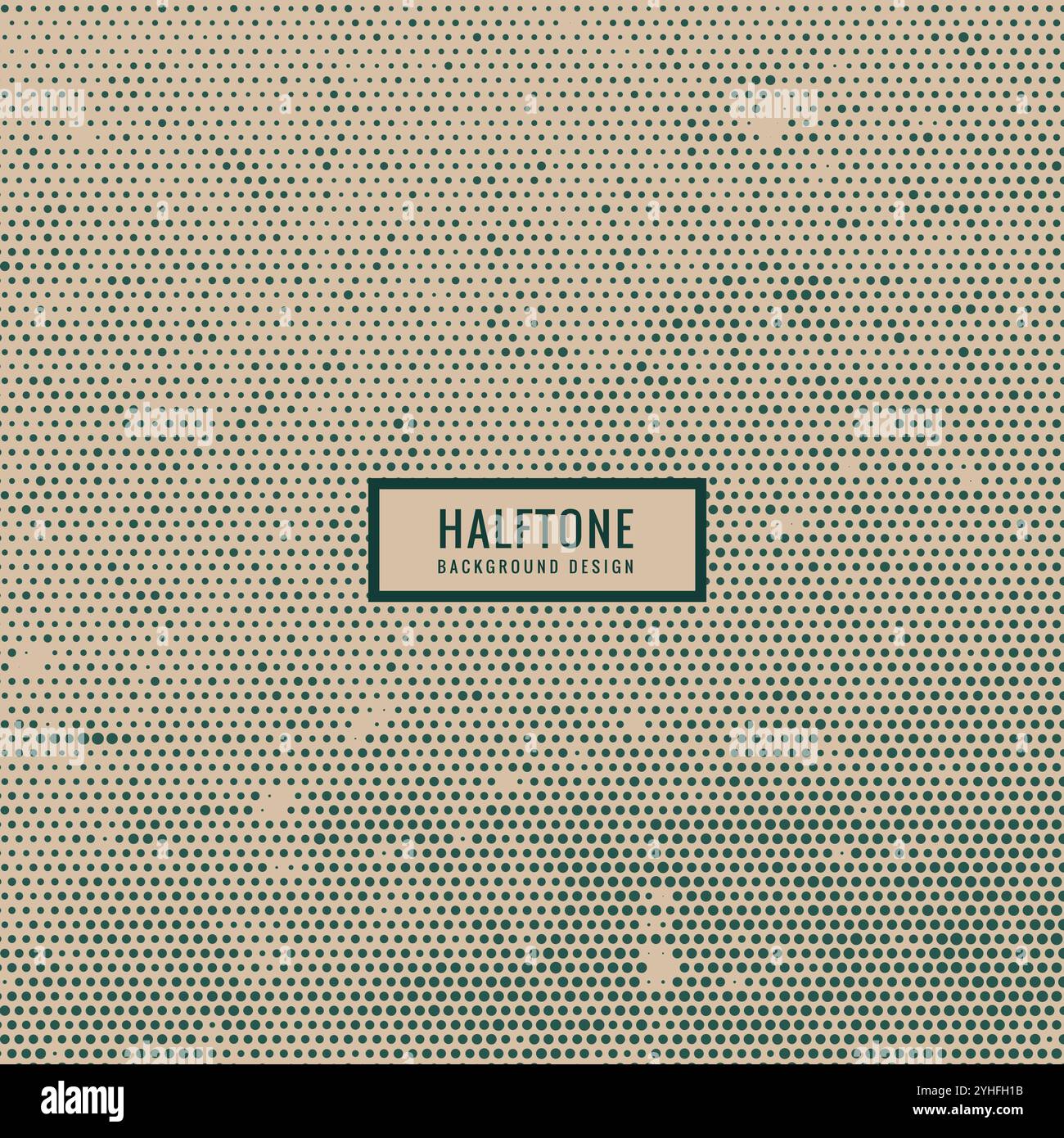 demi-ton abstrait en pointillés sur fond ancien Illustration de Vecteur