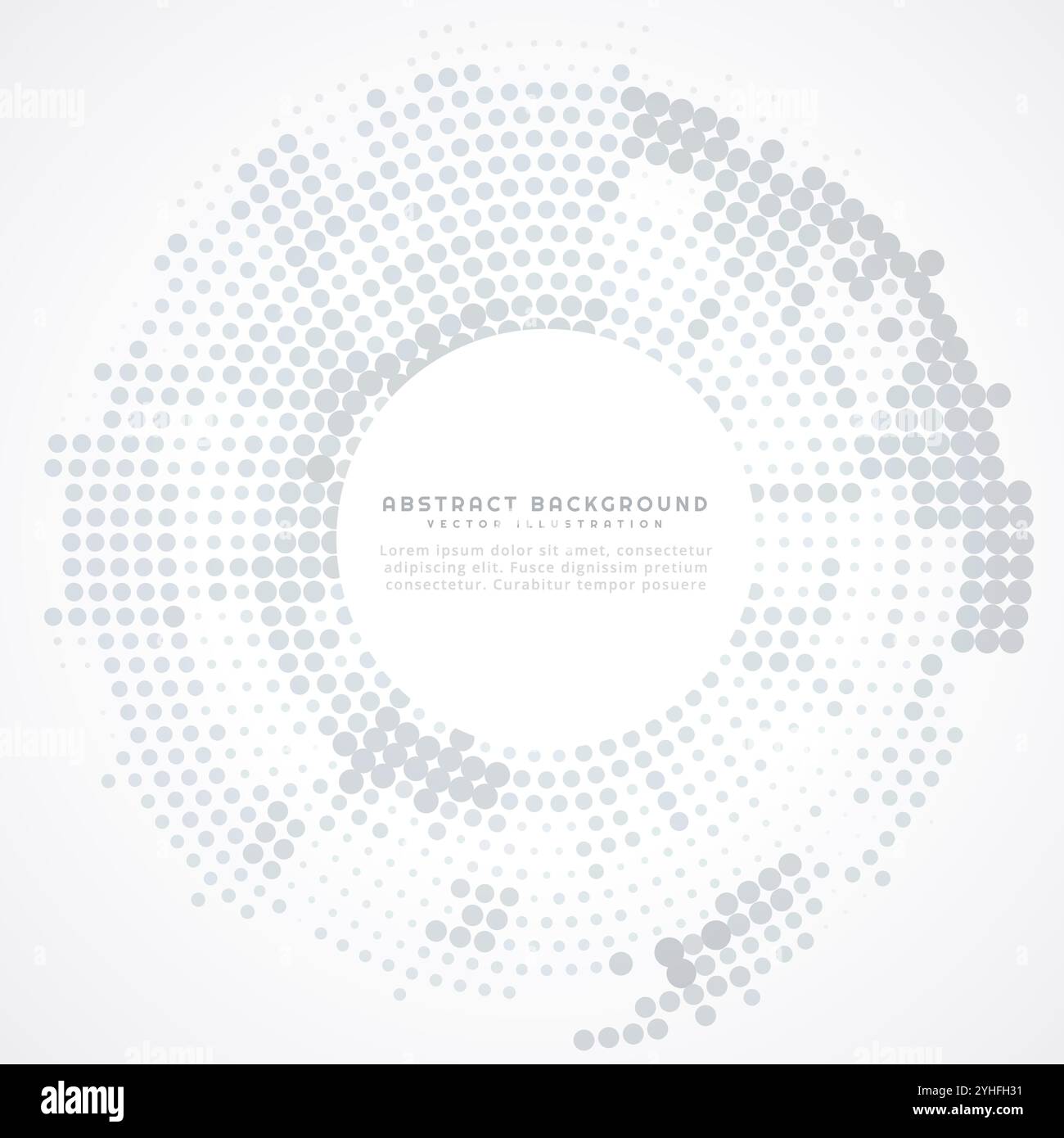 Châssis demi-teinte gris minimal Illustration de Vecteur