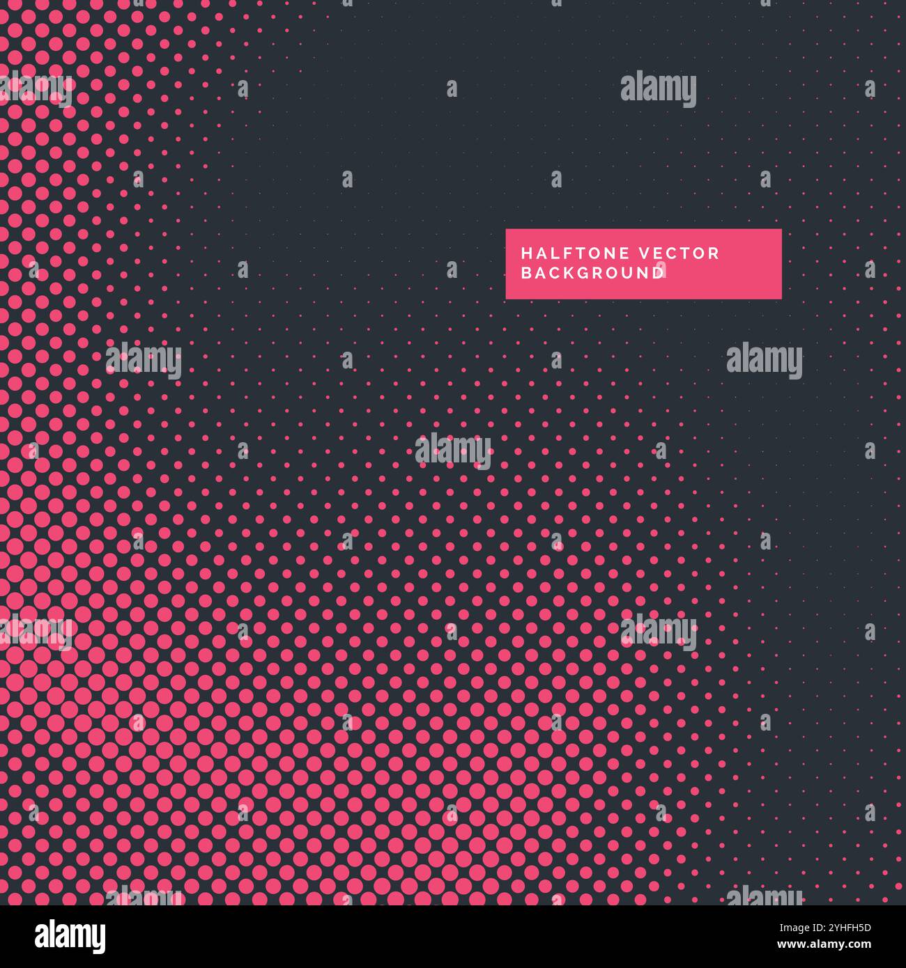 Demi-teinte rouge et noir fond ondulé Illustration de Vecteur