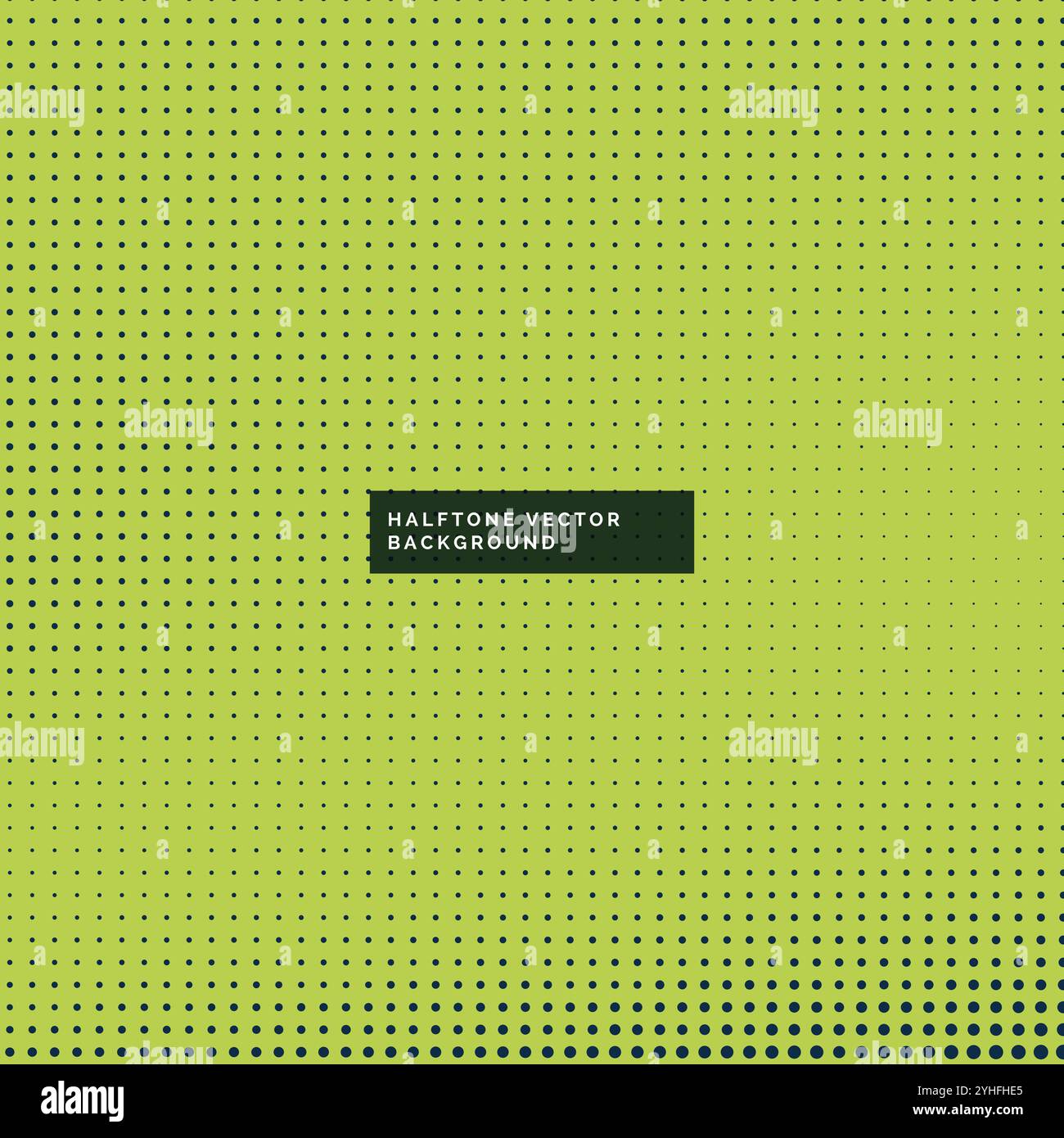 Fond vert avec des points de trame Illustration de Vecteur