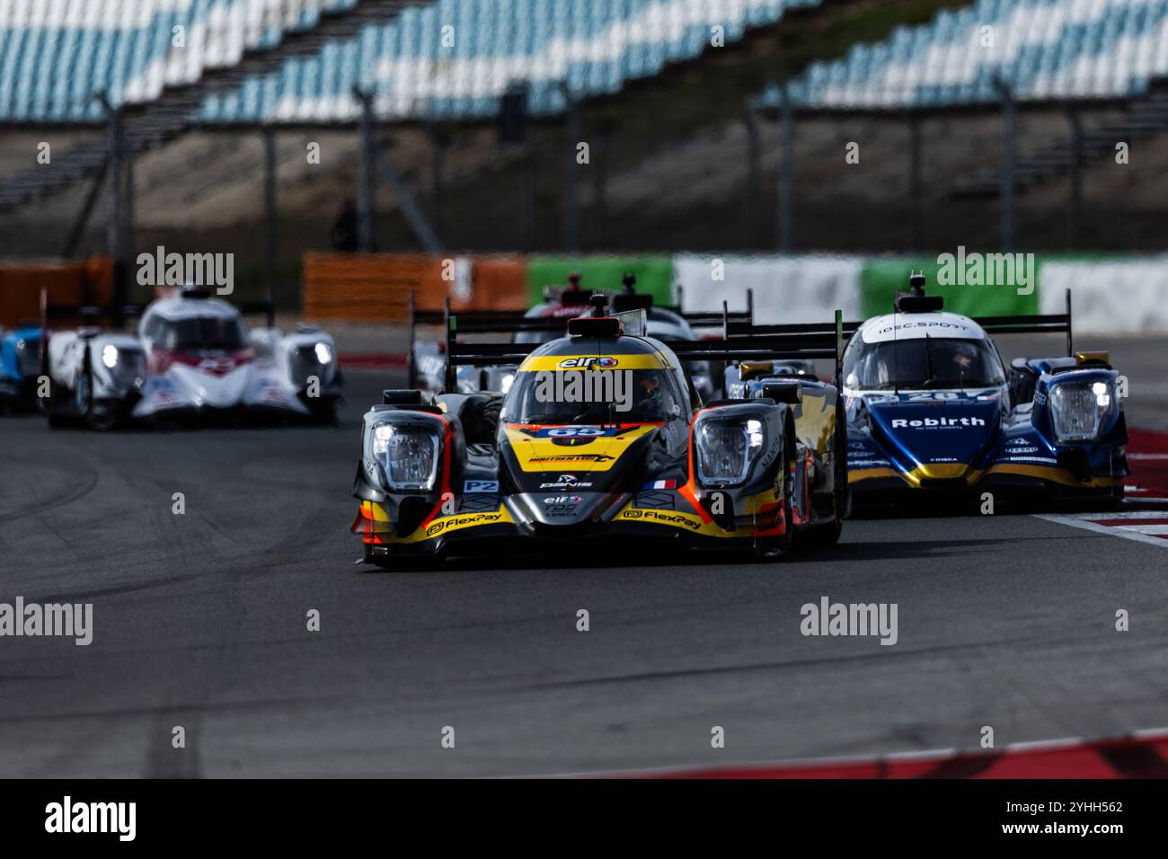 Portimao, Portugal - 19 octobre : #65 Panis Racing (FRA) - Oreca 07 - Gibson (LMP2) - Manuel Maldonado (GbR) Charles Milesi (Fra) Arthur Leclerc (MCO) lors de l'2024 European le Mans Series 4 heures de Portimao Race à l'Autodromo Internacional do Algarve le 19 octobre 2024 à Portimao, Portugal. (Photo par JustPictures) (photo par Eurasia Sport images/Just Pictures/SIPA USA) Banque D'Images