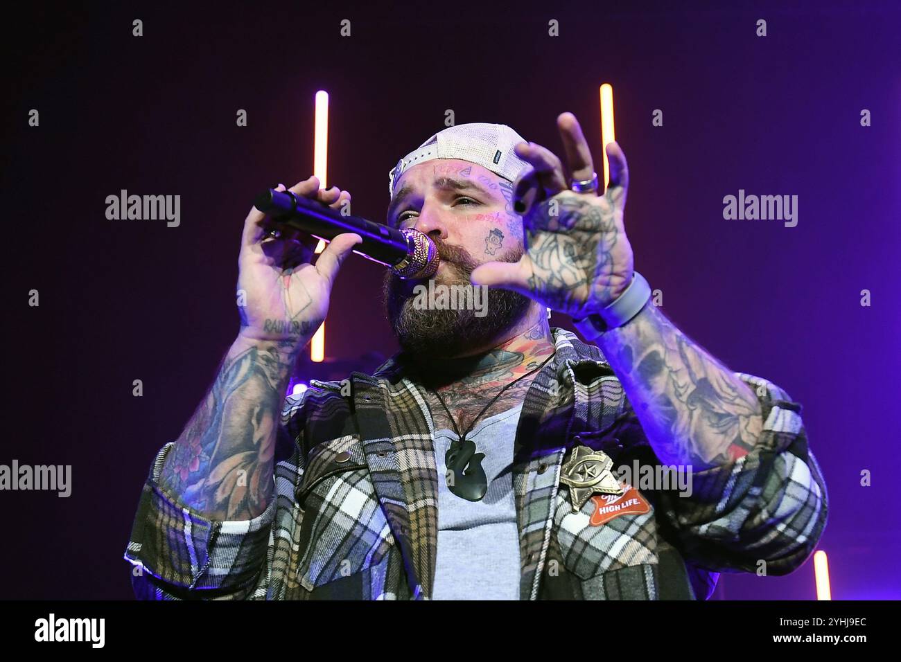 ROYAUME-UNI. 11 novembre 2024. LONDRES, ANGLETERRE - 11 NOVEMBRE : nage en peluche à Eventim Apollo le 11 novembre 2024 à Londres, Angleterre. CAP/Mar © Mar/Capital Pictures crédit : Capital Pictures/Alamy Live News Banque D'Images