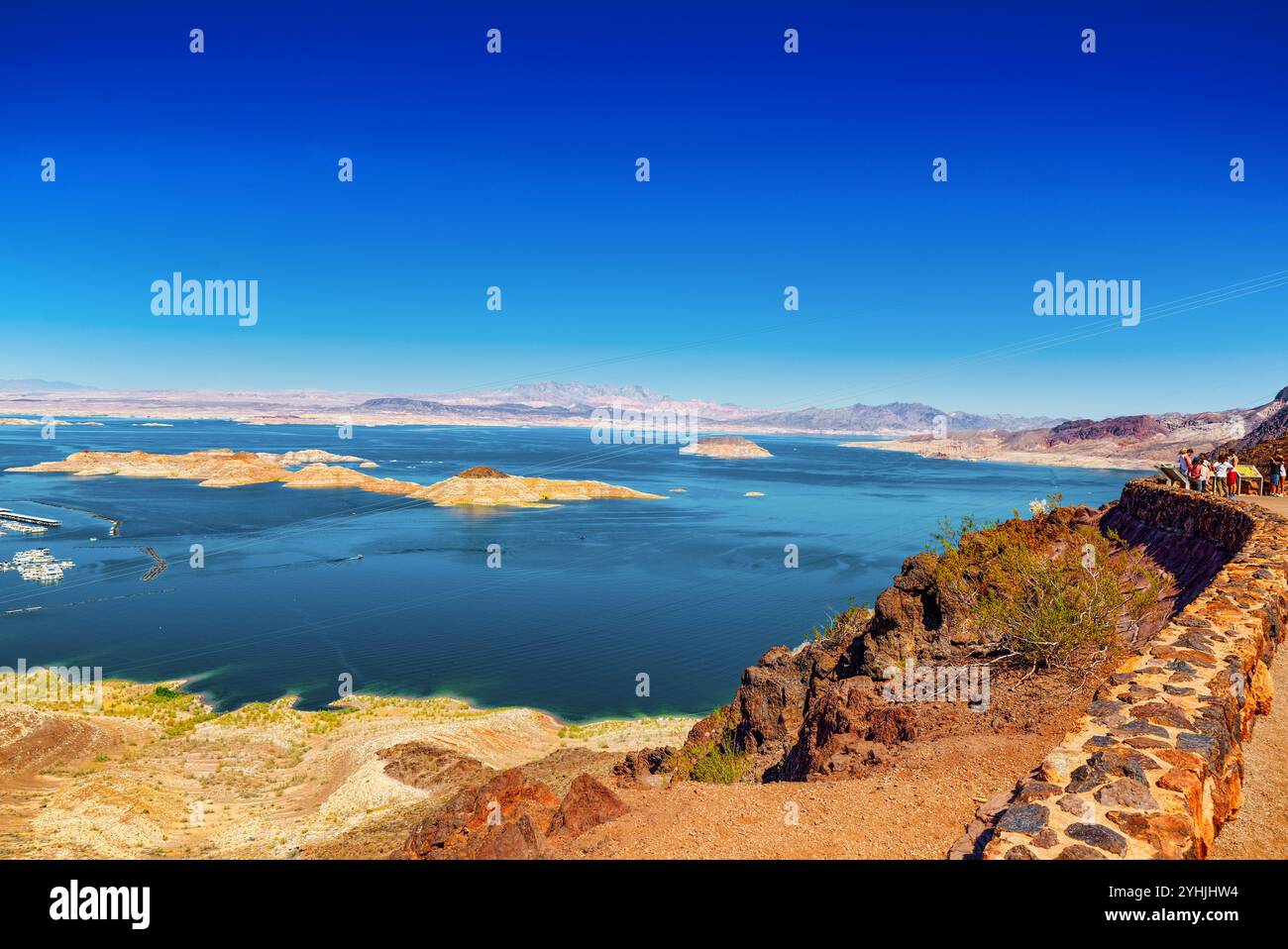 Lake Mead National Recreation Area. Le Nevada. USA. Banque D'Images