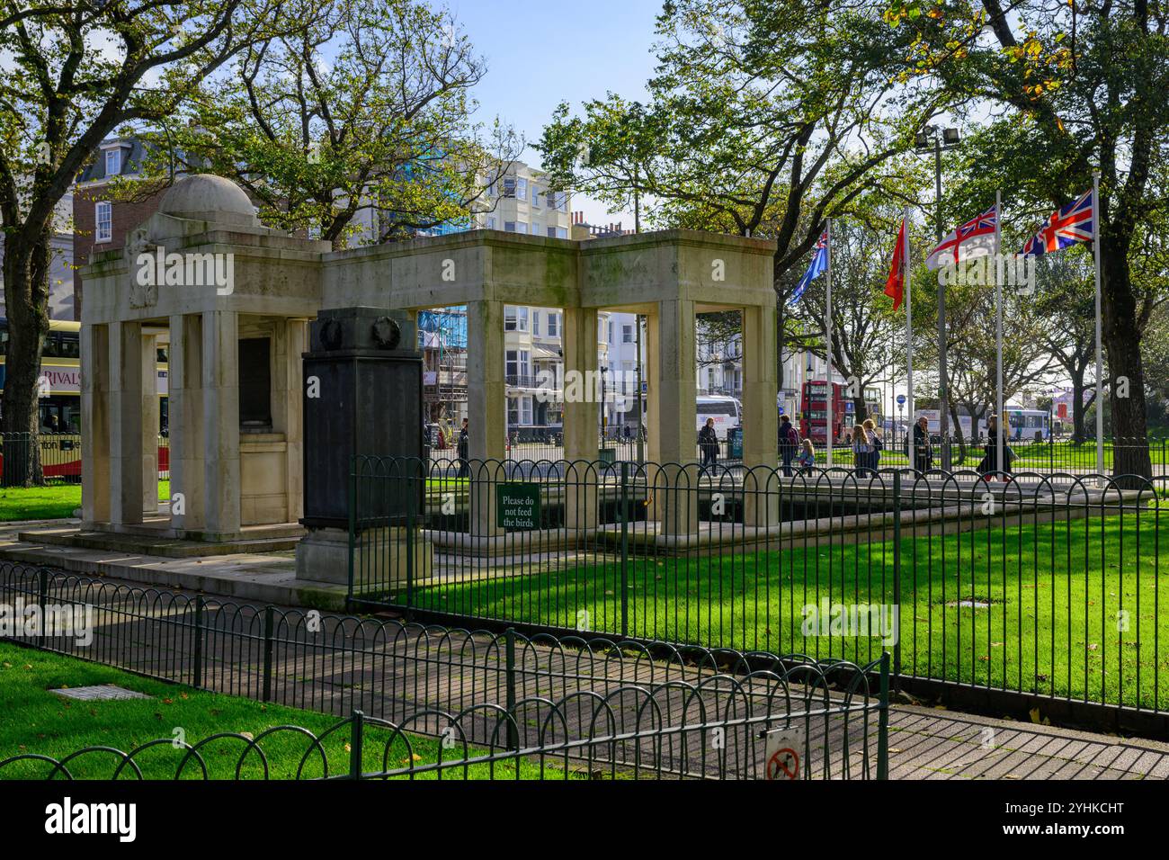 Le Brighton War Memorial, Old Steine Gardens, Brighton, East Sussex, Angleterre Banque D'Images