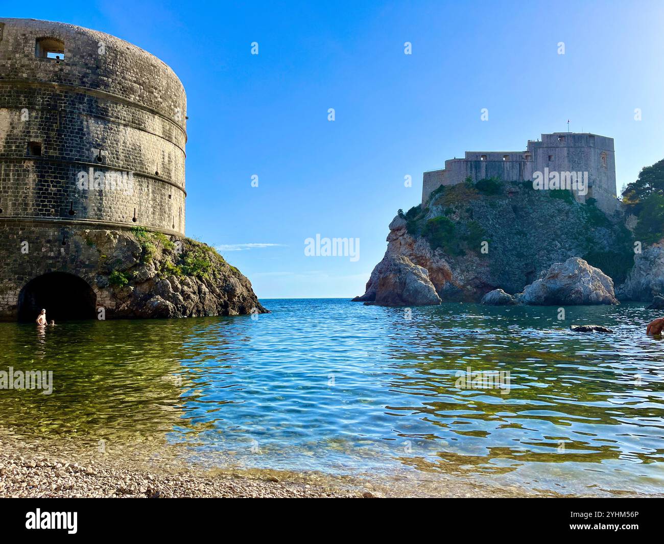 DUBROVNIK CROATIE Banque D'Images