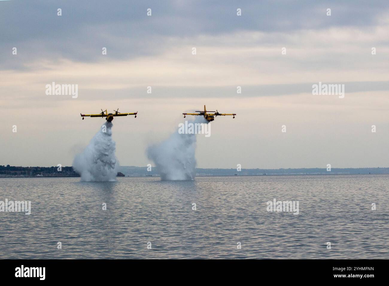 Canadair CL-215 de la Force aérienne grecque Banque D'Images