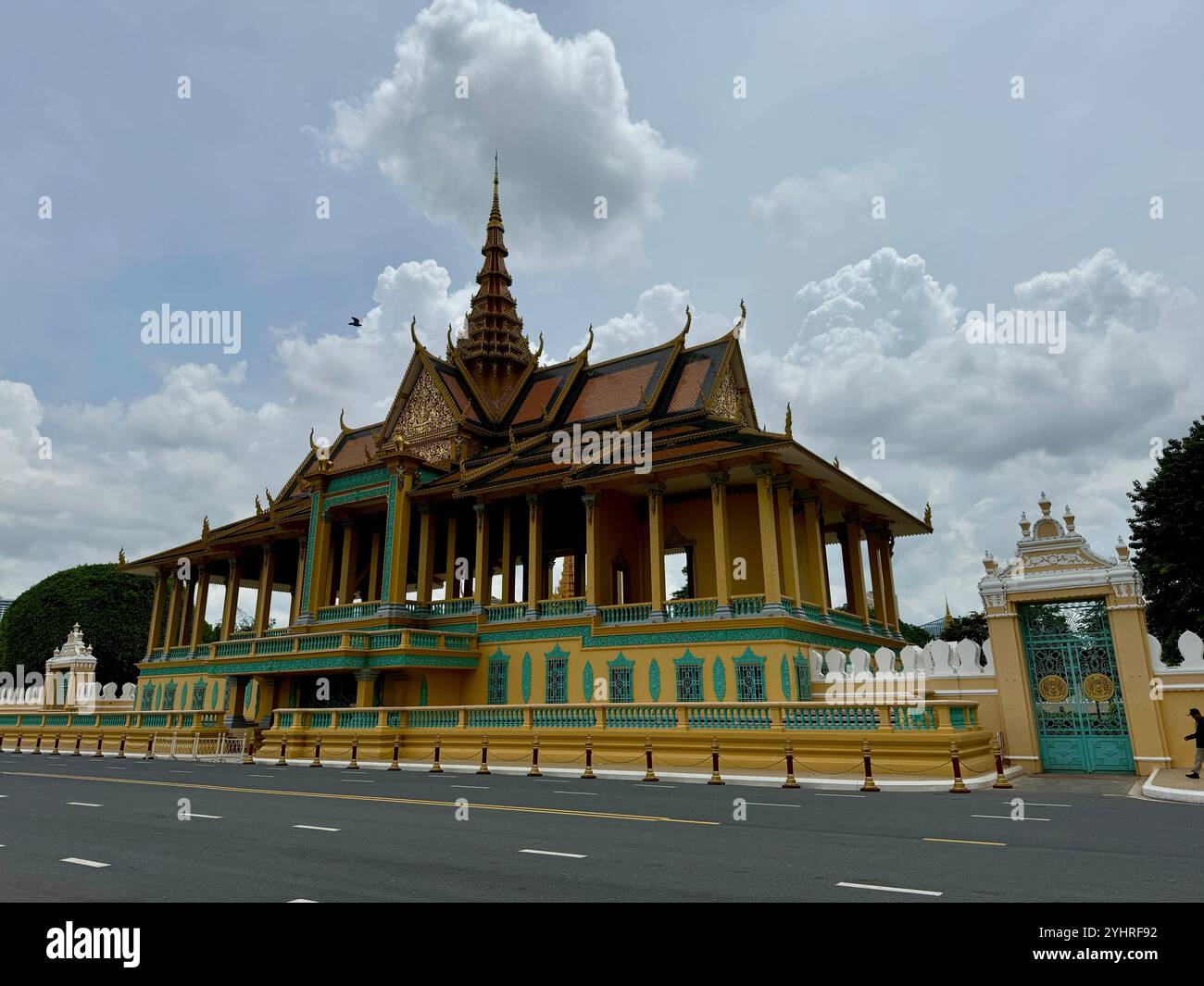 Phnom Penh , Palais Royal - Image de stock capturée avec un smartphone