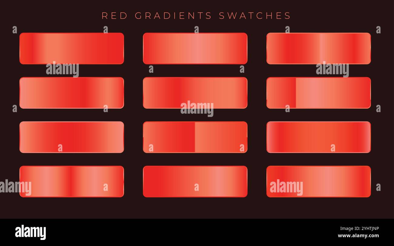 Arrière-plan de gradients lumineux rouge brillant Illustration de Vecteur
