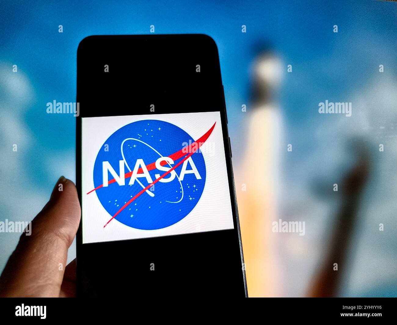 SUQIAN, CHINE - 13 NOVEMBRE 2024 - illustration NASA licenciements, Suqian, province du Jiangsu, Chine, 13 novembre 2024. Banque D'Images