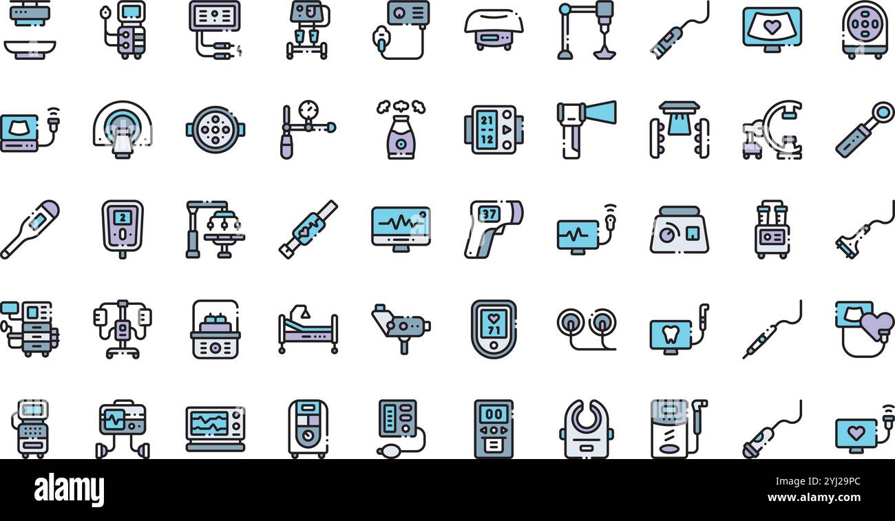 Collection d'icônes vectorielles de haute qualité avec contour modifiable. Idéal pour les projets professionnels et créatifs. Illustration de Vecteur