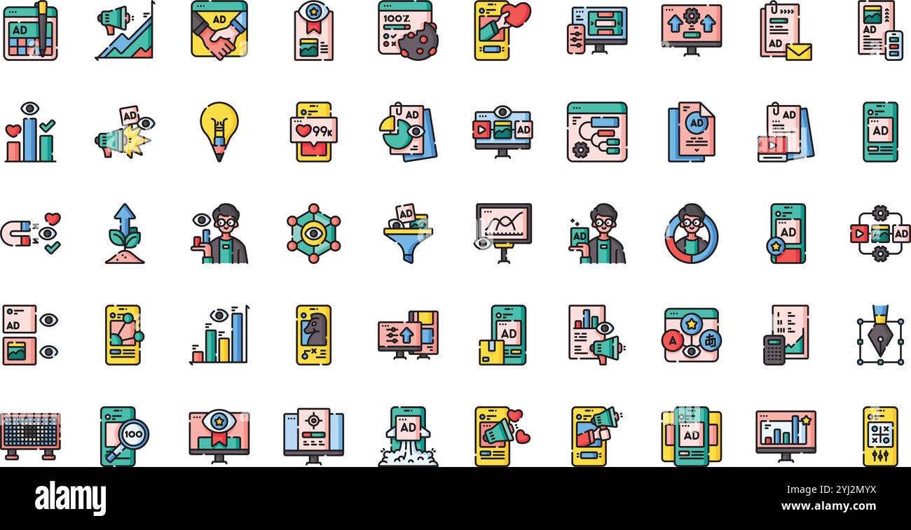 Collection d'icônes vectorielles de haute qualité avec contour modifiable. Idéal pour les projets professionnels et créatifs. Illustration de Vecteur