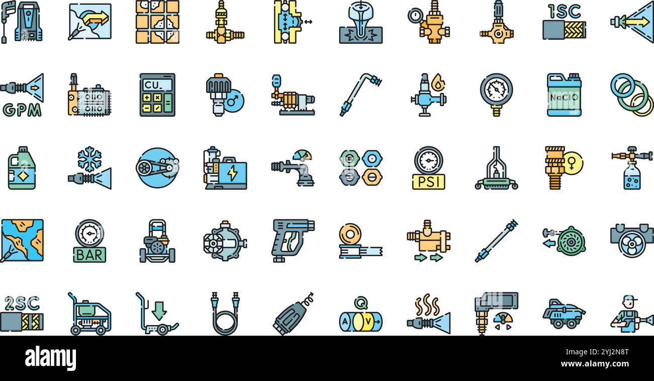 Collection d'icônes vectorielles de haute qualité avec contour modifiable. Idéal pour les projets professionnels et créatifs. Illustration de Vecteur