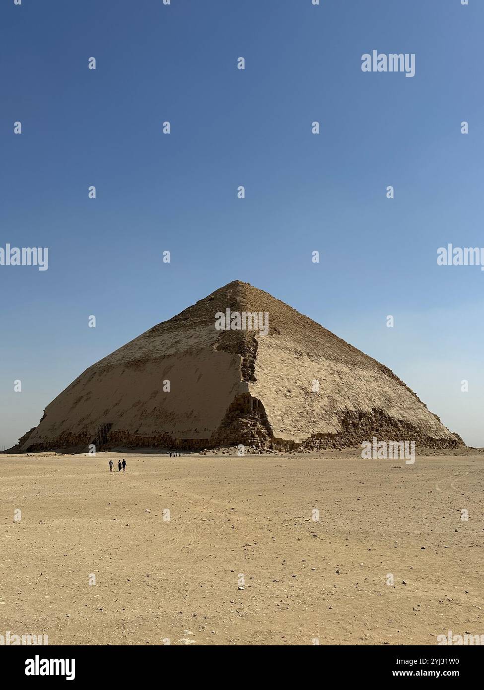 Les 3 pyramides de Gizeh - Image de stock capturée avec un smartphone