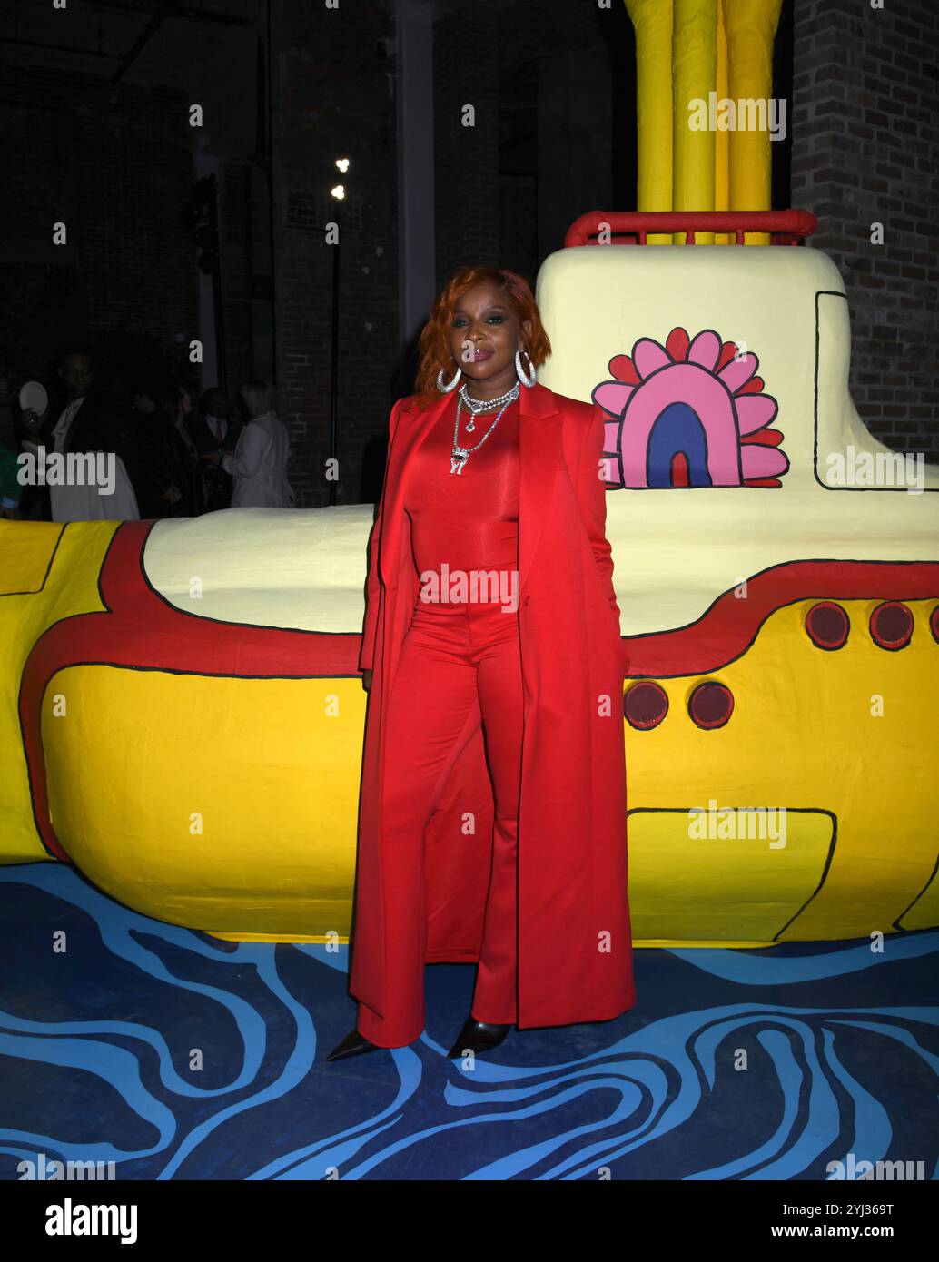 12 novembre 2024, New York, NY, USA : Mary J. Blige assiste à alice + olivia de Stacey Bendet présente la collection capsule Beatles au 50 Ninth Ave à New York. 12 novembre 2024. (Crédit image : © photo image Press via ZUMA Press Wire) USAGE ÉDITORIAL SEULEMENT! Non destiné à UN USAGE commercial ! Banque D'Images