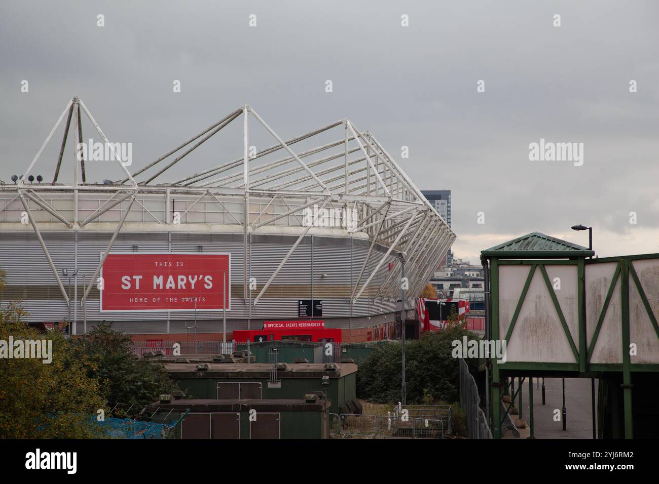 Stade du Southampton Football Club stade St Mary. Banque D'Images