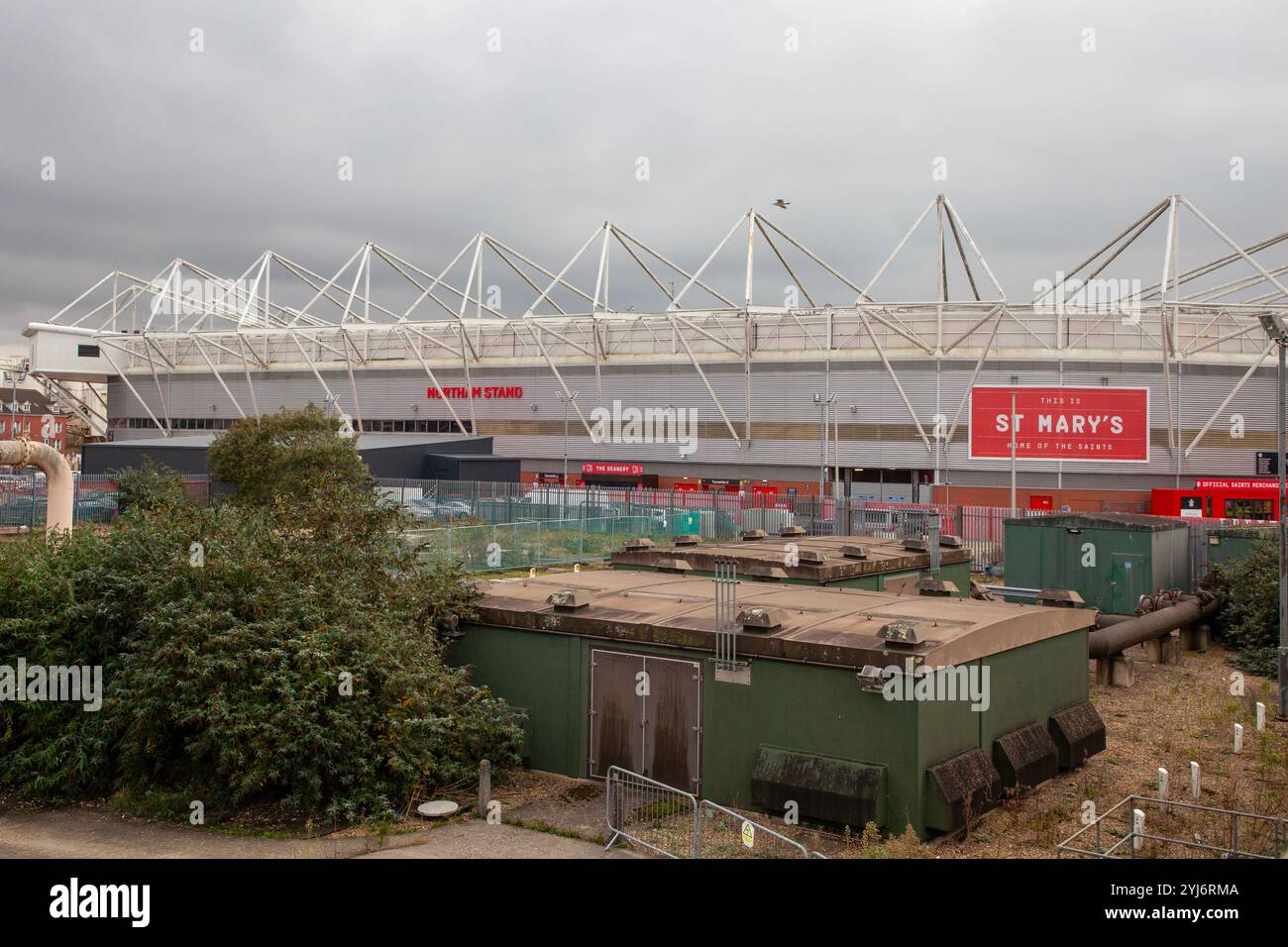 Stade du Southampton Football Club stade St Mary. Banque D'Images