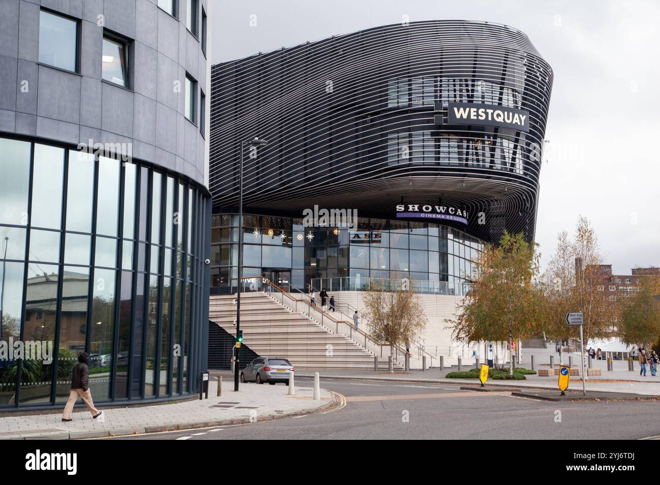 Westquay South - Westquay (anciennement WestQuay) est un centre commercial situé à Southampton, en Angleterre Banque D'Images