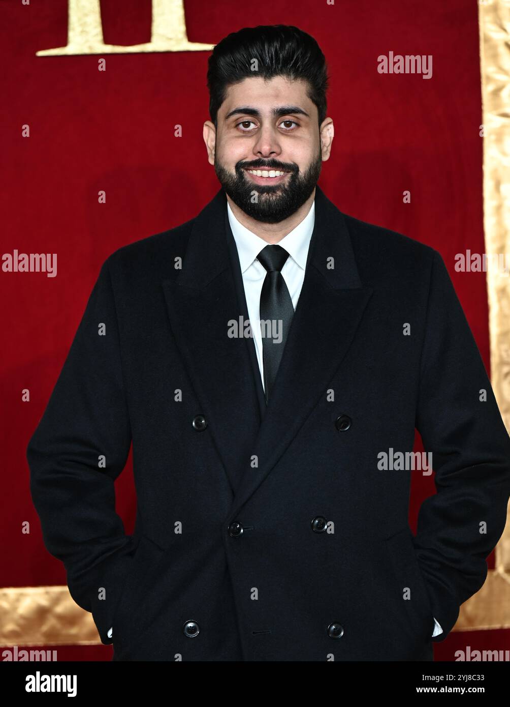 LONDRES, ROYAUME-UNI. 11 novembre 2024. Hassan Mohammad assiste à 'Gladiator II' The Royal film performance et première mondiale à ODEON luxe, Leicester Square à Londres, Royaume-Uni. (Photo de 李世惠/Voir Li/Picture Capital) crédit : Voir Li/Picture Capital/Alamy Live News Banque D'Images