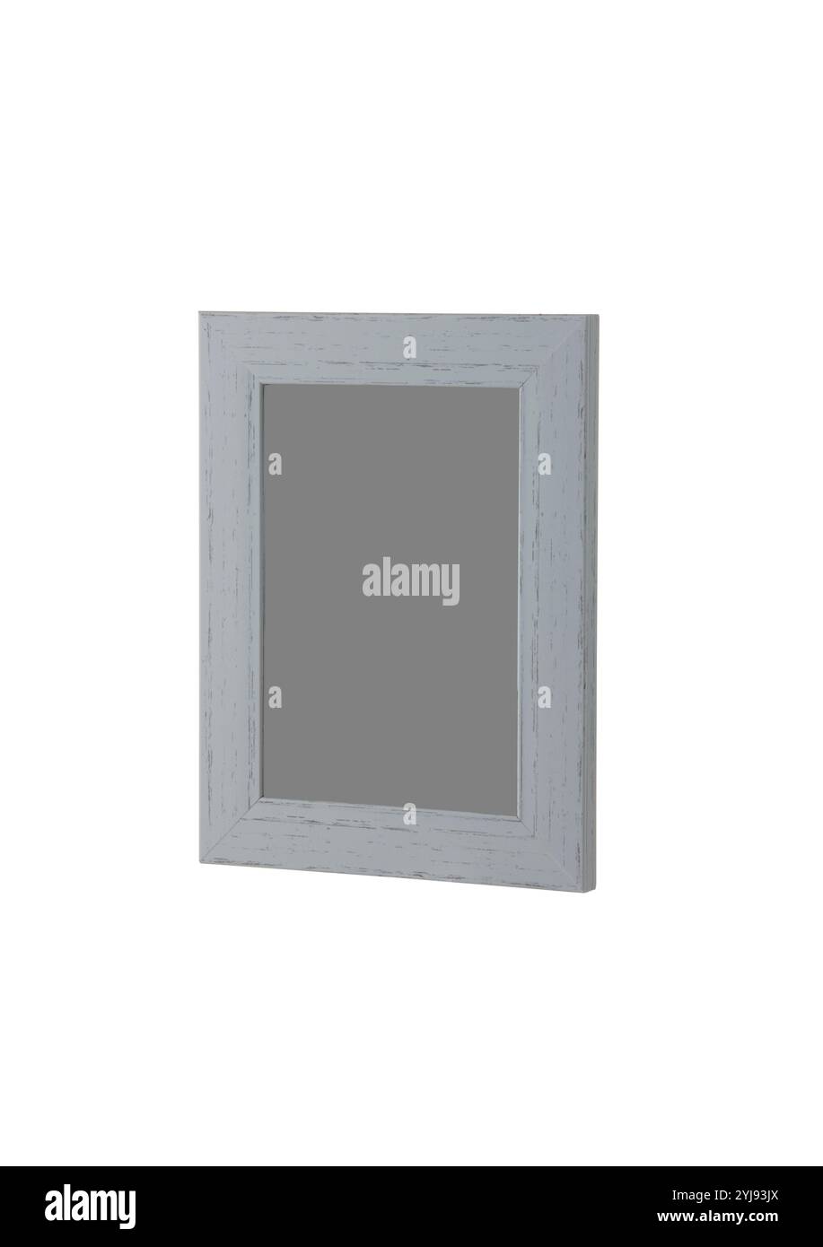 Cadre photo sur fond blanc Banque D'Images