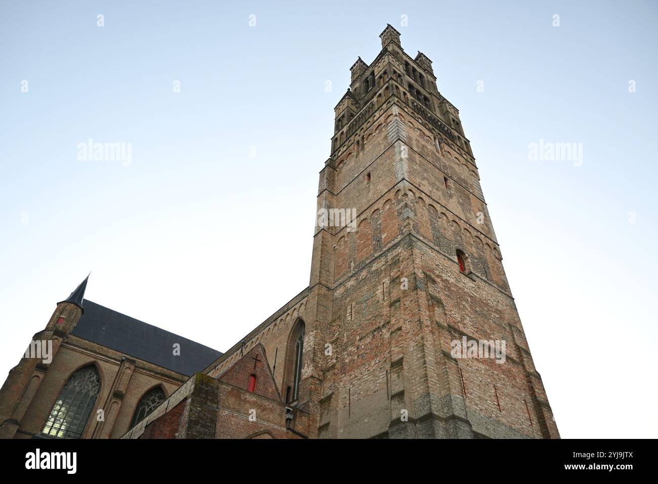 Sint-Salvatorskathedraal (cathédrale Saint-Sauveur) – Bruges, Belgique – 22 octobre 2024 Banque D'Images