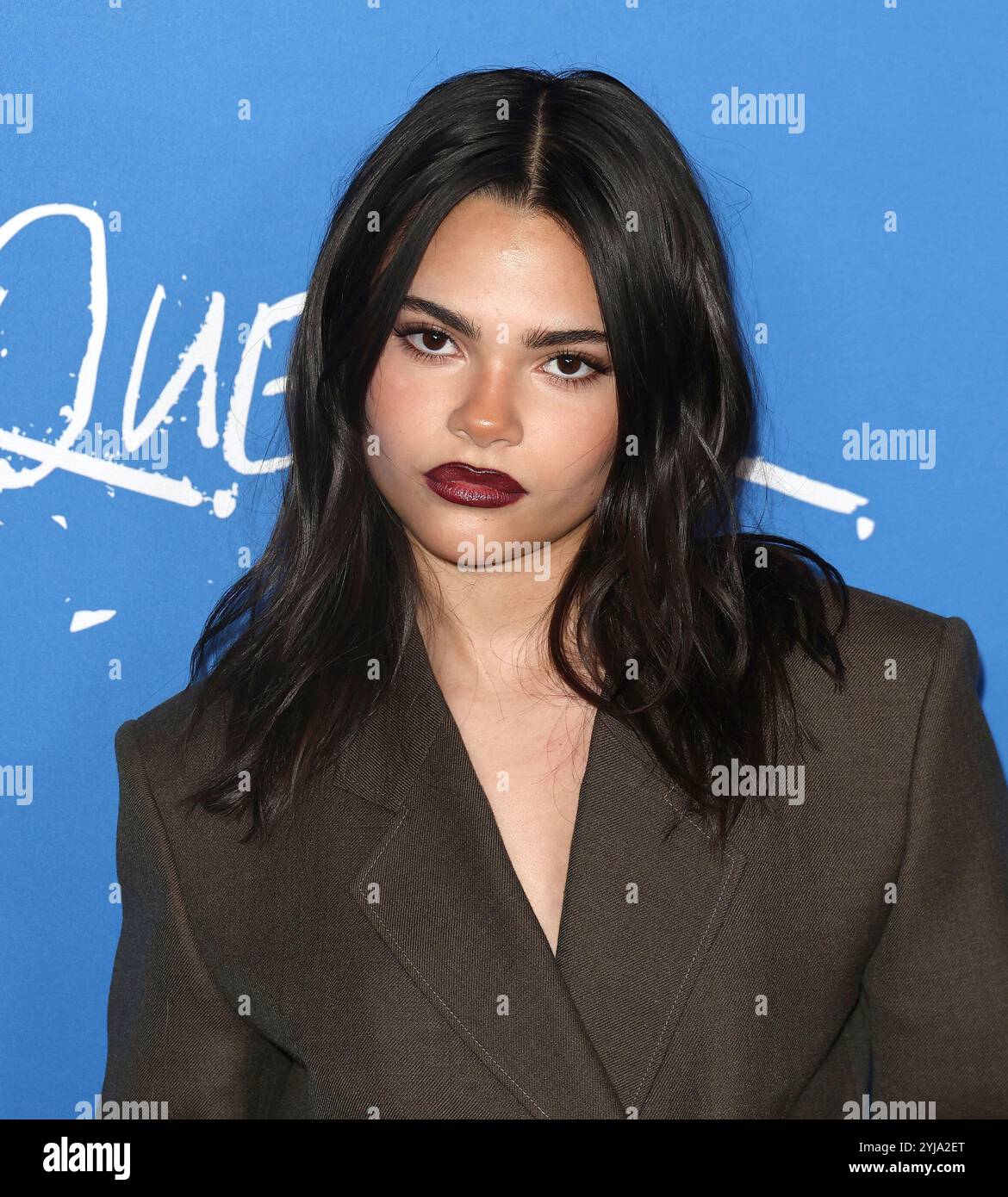 Los Angeles, États-Unis. 13 novembre 2024. Ariana Greenblatt arrive à la première de QUEER à Los Angeles qui se tient au DGA Theater à Los Angeles, CA le mercredi 13 novembre 2024. (Photo de Juan Pablo Rico/Sipa USA) crédit : Sipa USA/Alamy Live News Banque D'Images