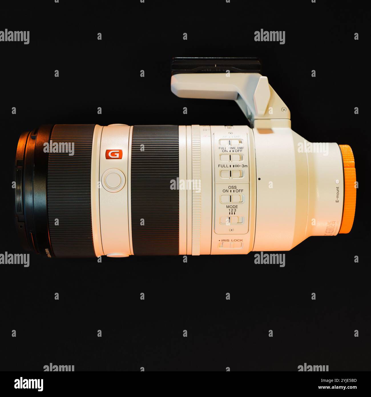 Objectif pour appareil photo numérique sony 70-200 2,8 GMII - usage éditorial exclusif Banque D'Images