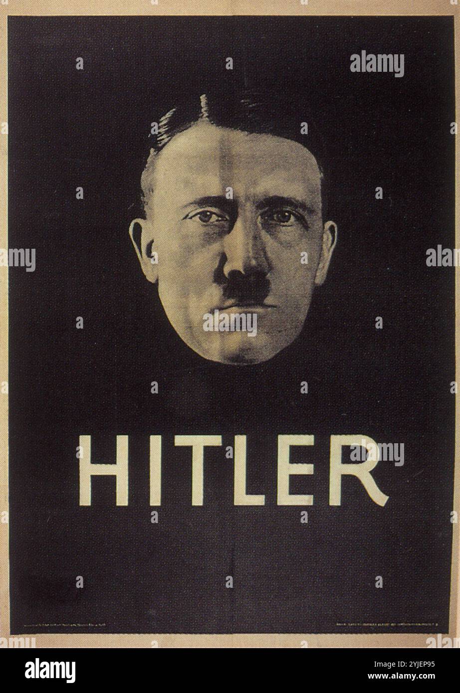 Hitler. Musée : COLLECTION PRIVÉE. Auteur : Heinrich Hoffmann. Copyright : cette œuvre n'est pas dans le domaine public. Il est de votre responsabilité d'obtenir toutes les autorisations de tiers nécessaires auprès du gestionnaire de droits d'auteur dans votre pays avant la publication. Banque D'Images