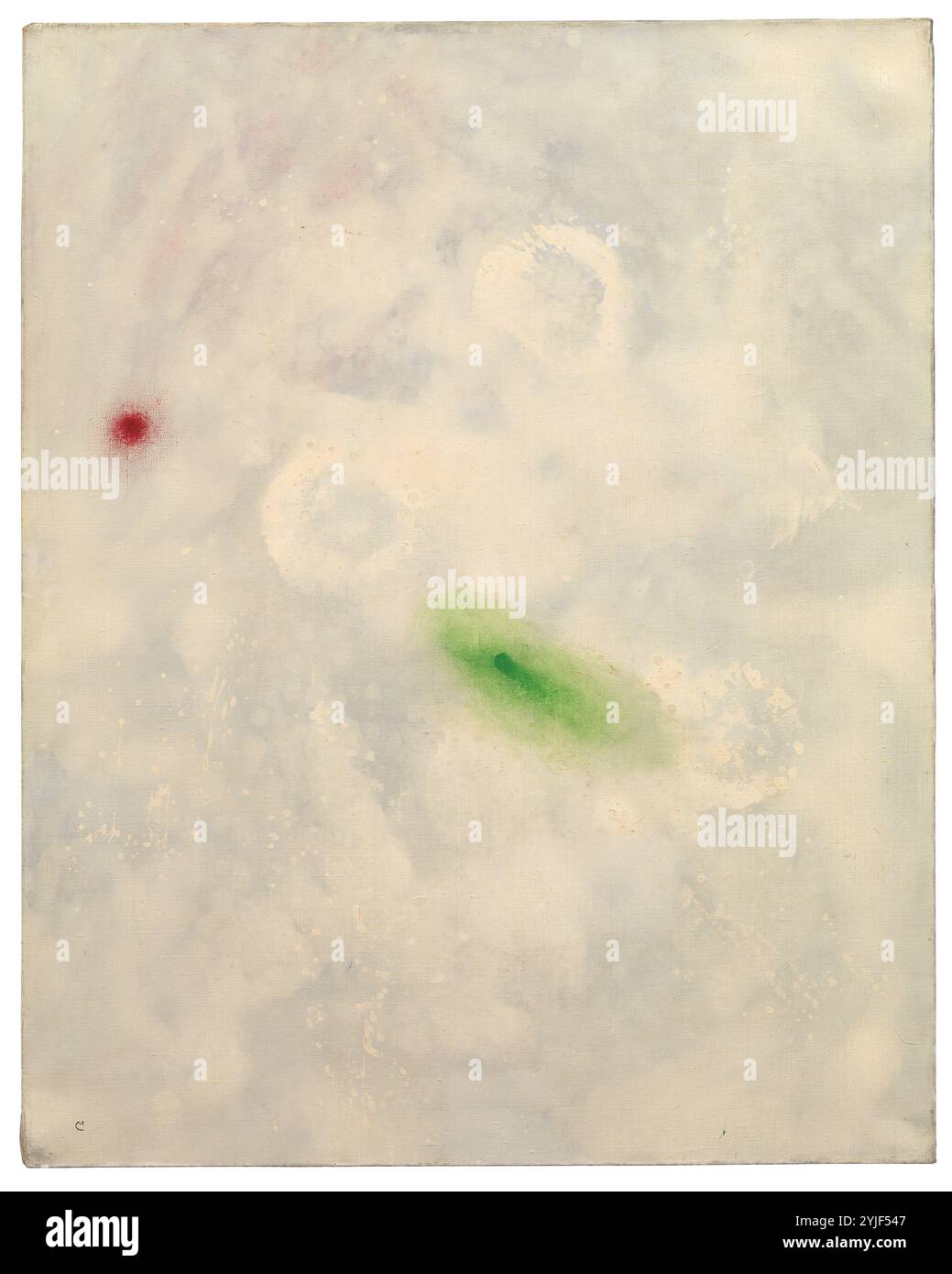 Miró, Joan / 'Peinture IV/V", 1960, huile sur toile, 92 x 73 cm. Banque D'Images