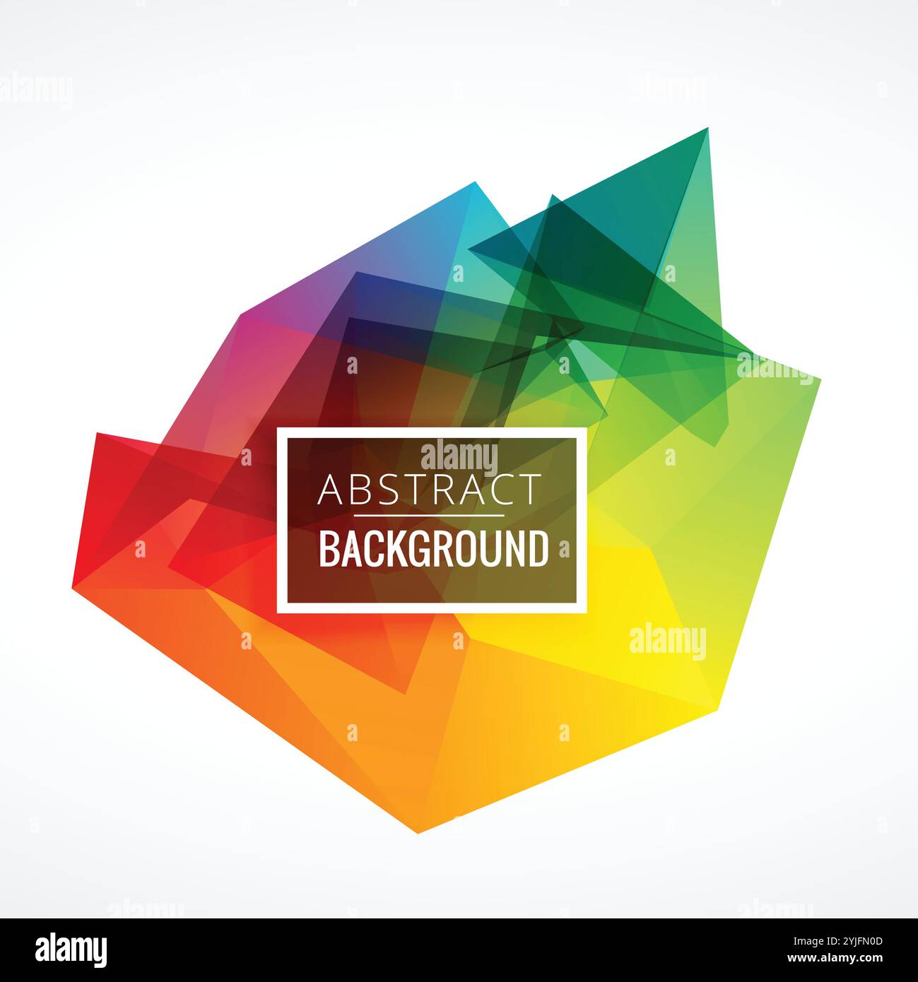 Abstract colorful frame background Illustration de Vecteur