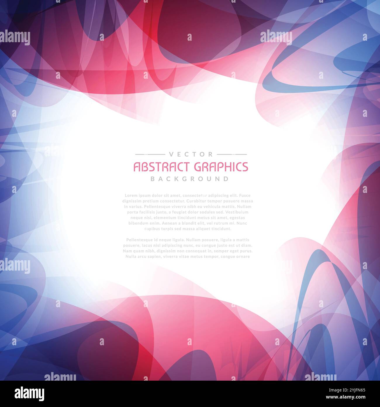 Châssis de base avec des formes colorées abstraites Illustration de Vecteur