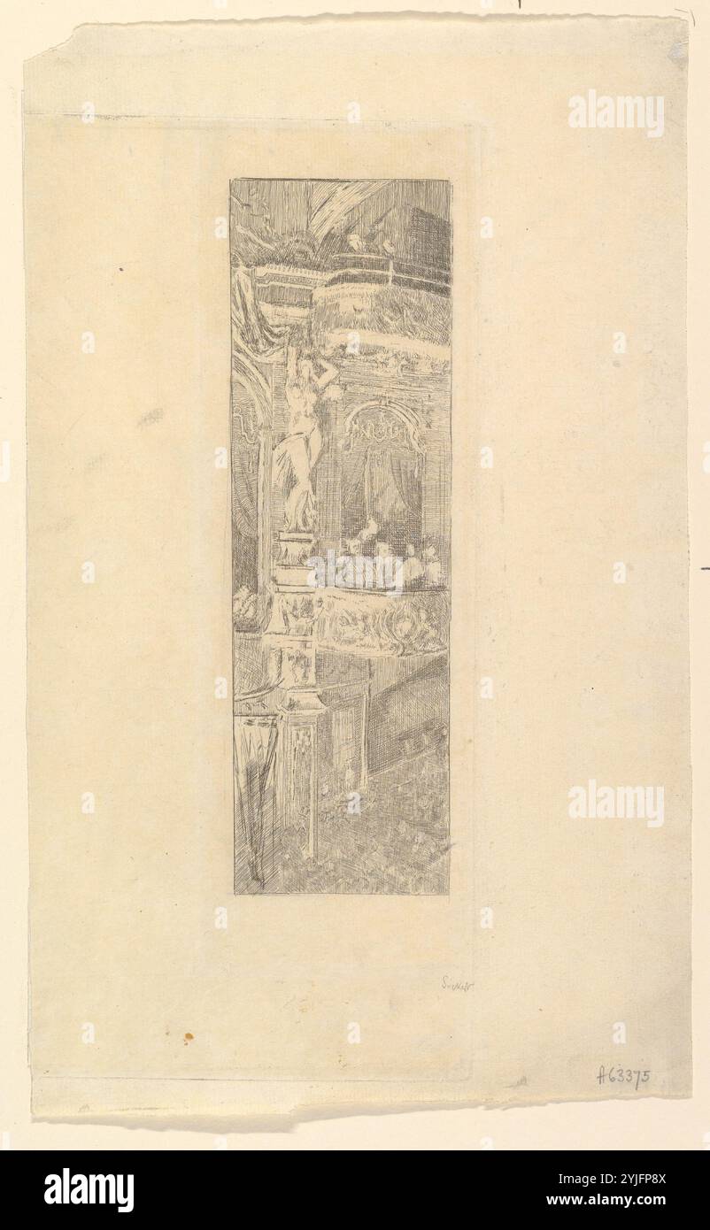 Le New Bedford (la petite assiette). Artiste : Walter Richard Sickert (Britannique, Munich 1860-1942 Bathampton, Somerset). Dimensions : plaque : 10 7/8 x 5 1/16 po. (27,6 x 12,8 cm) (bord gauche non visible, imprimé à partir de la feuille) feuille : 12 1/4 x 7 1/2 pouces (31,1 x 19,1 cm). Date : 1915. Musée : Metropolitan Museum of Art, New York, États-Unis. Banque D'Images Le New Bedford (la petite assiette). Artiste : Walter Richard Sickert (Britannique, Munich 1860-1942 Bathampton, Somerset). Dimensions : plaque : 10 7/8 x 5 1/16 po. (27,6 x 12,8 cm) (bord gauche non visible, imprimé à partir de la feuille) feuille : 12 1/4 x 7 1/2 pouces (31,1 x 19,1 cm). Date : 1915. Musée : Metropolitan Museum of Art, New York, États-Unis. Banque D'Images