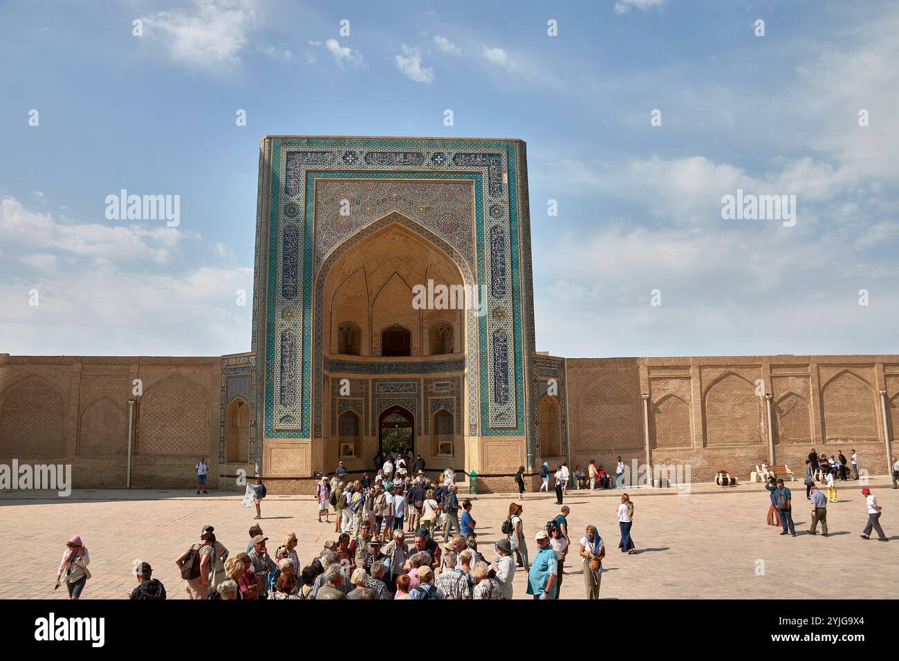 BOUKHARA, OUZBÉKISTAN;SEPTEMBRE,19,2024:la mosquée Kalon, située au cœur de Boukhara, Ouzbékistan, est une pièce monumentale de l'architecture islamique Banque D'Images