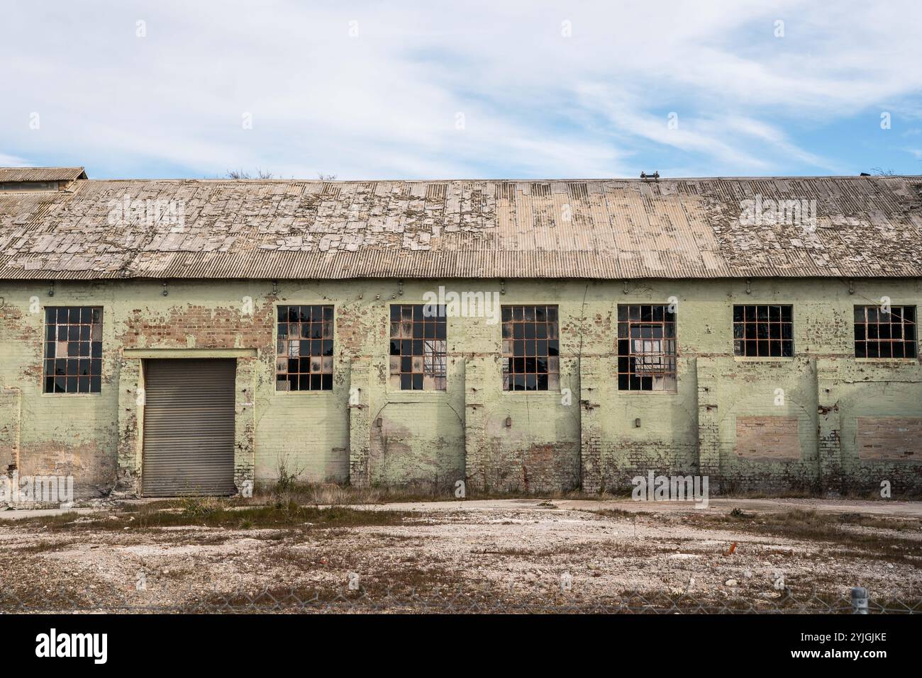 Le site historique des cimenteries (les fondations) à Portland, dans le centre-ouest de la Nouvelle-Galles du Sud Banque D'Images