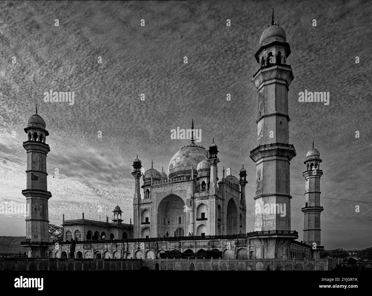 Le Bibi Ka Maqbara est une tombe située dans la ville d'Aurangabad état Maharashtra Banque D'Images