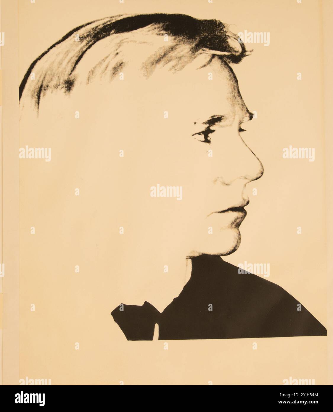 Self-Portrait. Musée : collection privée. Auteur : Andy Warhol. Banque D'Images