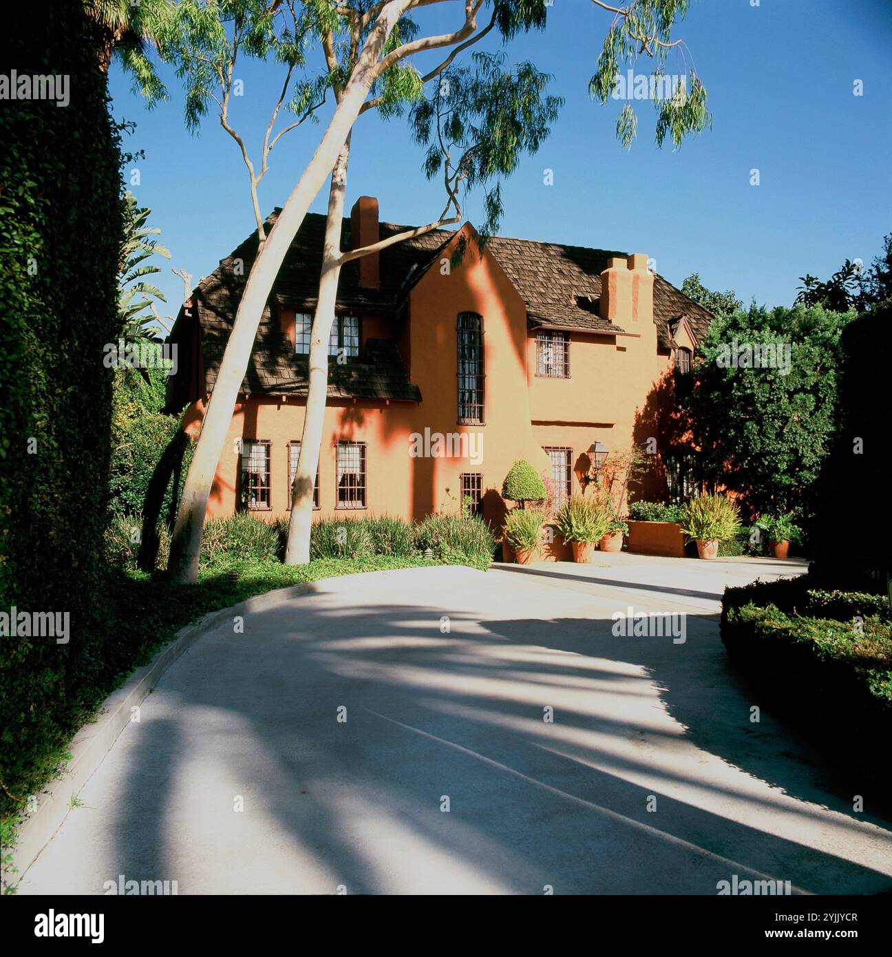 ÉTATS-UNIS. Californie. Los Angeles. Beverly Hills. L'ancienne maison de Stan Laurel. Banque D'Images