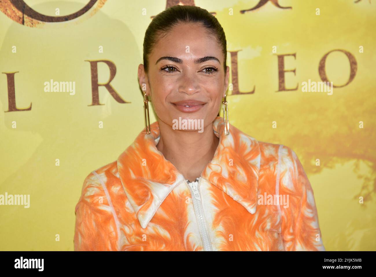 Roma, Latium. 15 novembre 2024. Elodie pendant le film Photocall Mufasa le roi lion à Rome, Italie, 15 novembre 2024 crédit : massimo insabato/Alamy Live News Banque D'Images