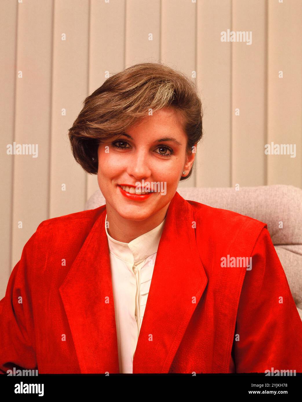 Affaires. Portrait d'une jeune femme cadre. Banque D'Images