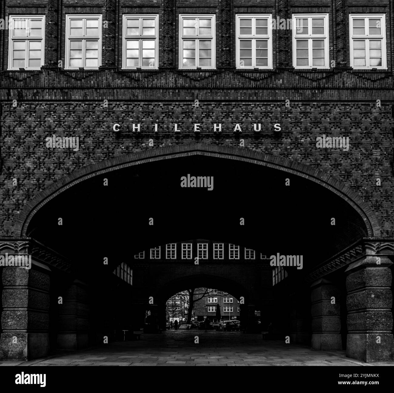 La Chilehaus, Hambourg, Allemagne Banque D'Images