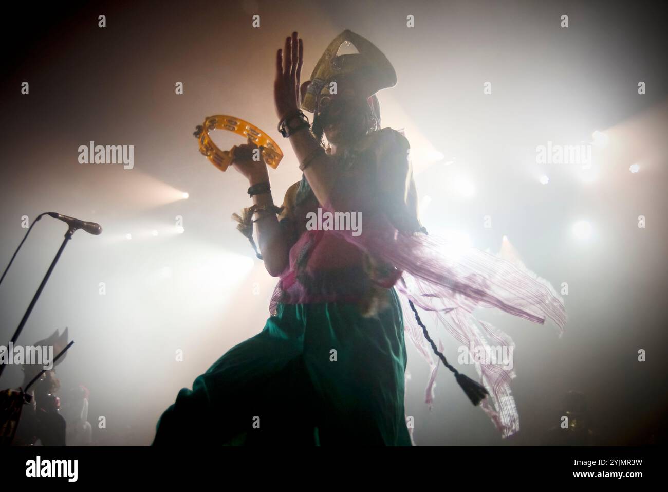 Norwich, Norfolk, Royaume-Uni, 14 novembre 2024, groupe culte suédois Goat jouant un concert à l'Université de Norwich. Credit : Paul Thompson Alamy Live news Banque D'Images