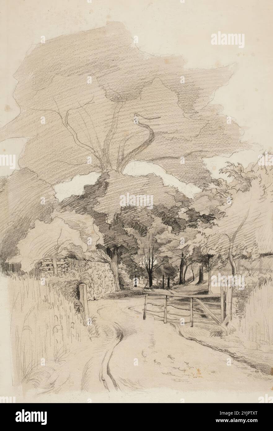 Edelfelt, Albert, oeuvre, paysage côtier de la Méditerranée, peut-être 1886 ou 1891, texte technique : pastel sur papier, monté sur toile, peinture, 149 cm x 87 cm, Albert Gustaf Aristides Edelfelt 1854 – 1905, peintre finlandais. Peindre dans un style naturaliste et avec une approche réaliste de compris Vivre en Finlande Banque D'Images