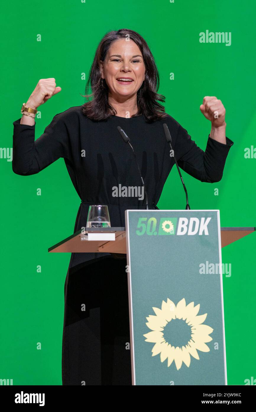 15.11.2024, Annalena Baerbock Die Außenministerin während ihrer Rede ...