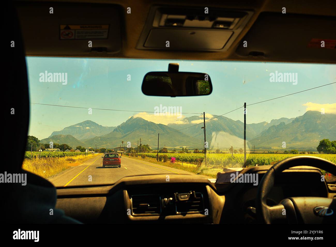 Voyage sur la route Banque D'Images